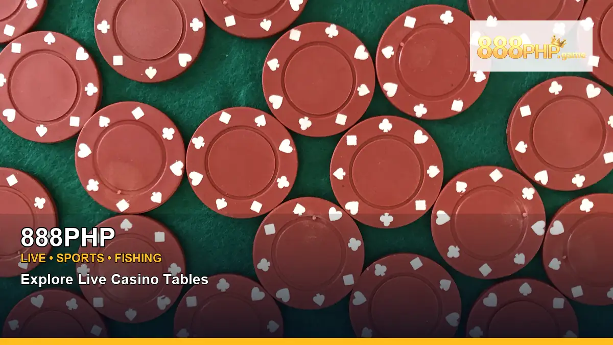 888PHP live casino tables for Philippine players