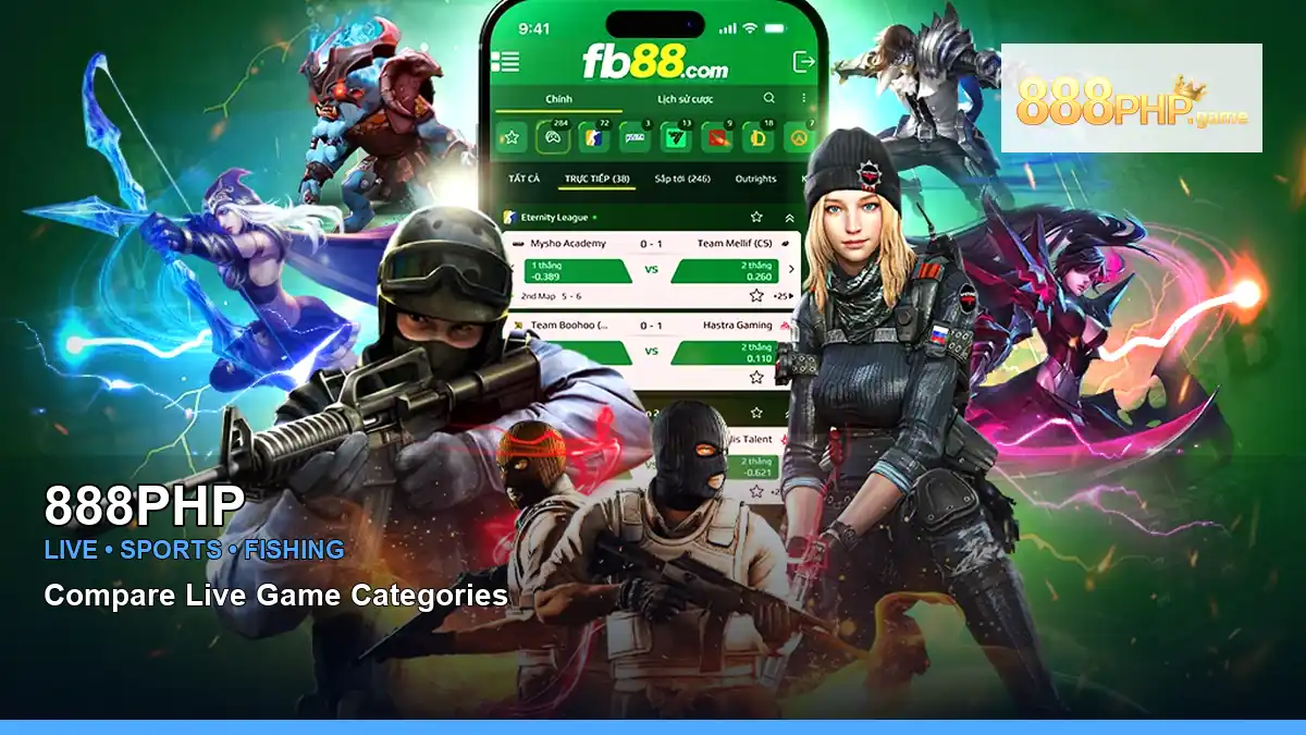 888PHP sports betting and arcade games for Philippine players